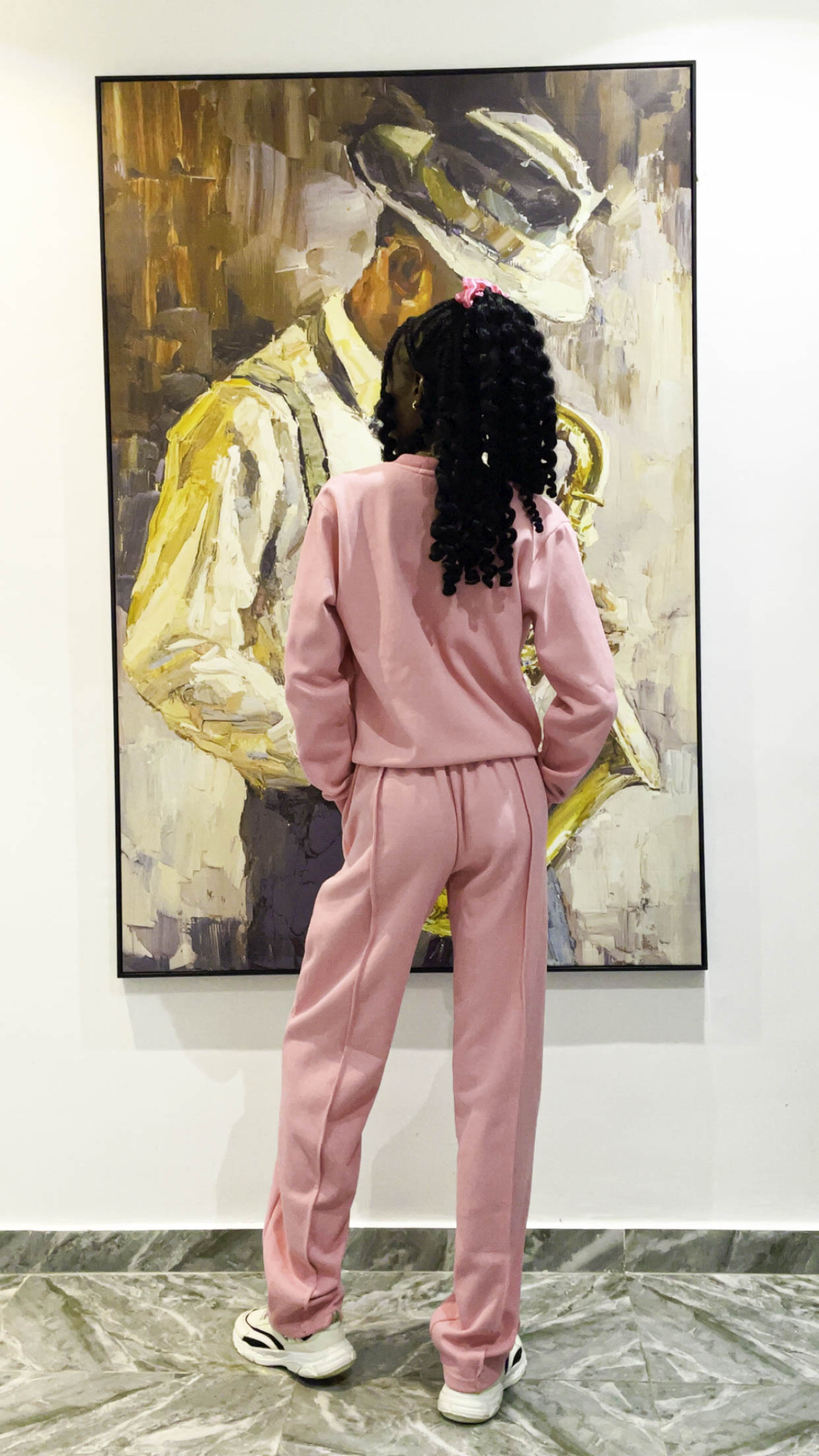 Pink Tallest Sweat Set
